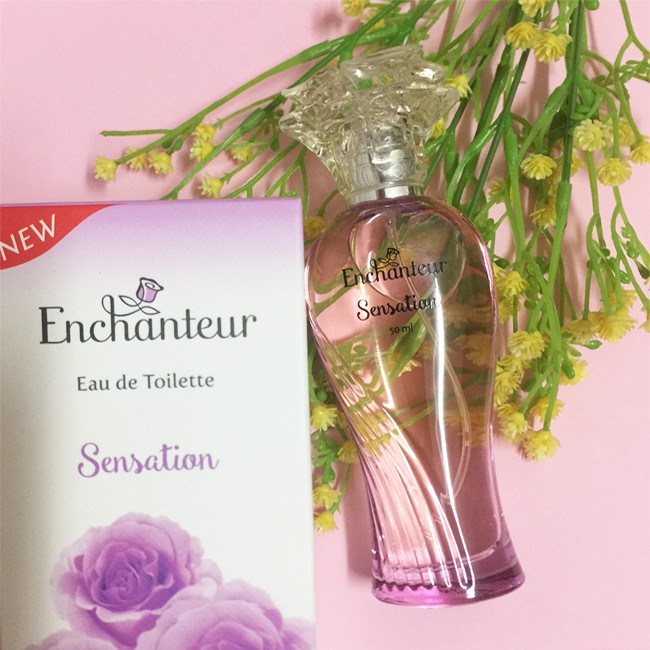 Nước hoa cao cấp Enchanteur Sensation-50ml( Tím)