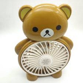 Quạt Mini Để Bàn Hình Gấu Nâu Giá Siêu Hạt Dẻ - Hoàng Yến Computer