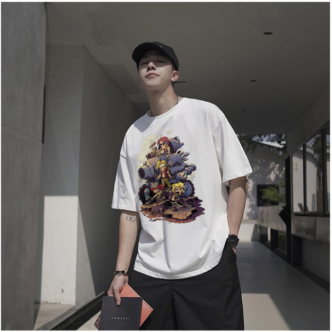 Áo phông unisex nam nữ tay lỡ form rộng RAMBO dáng oversize streetwear, áo thun trắng basic tay lỡ | BigBuy360 - bigbuy360.vn