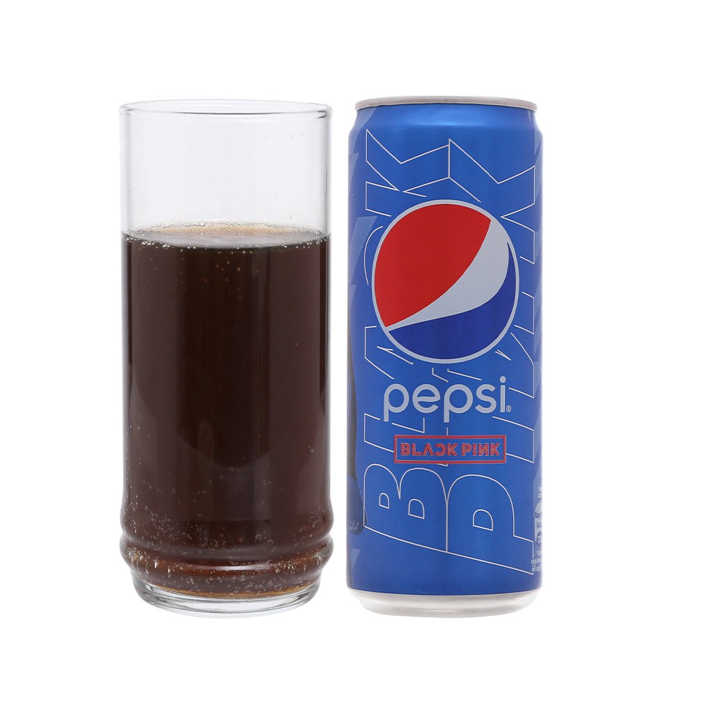 Lốc 6 lon nước ngọt có gas Pepsi 320ml