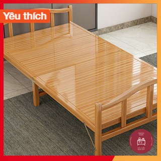 Giường tre thông minh gập gọn kt rộng 60/80cm*190cm- nội thất phòng ngủ đẹp