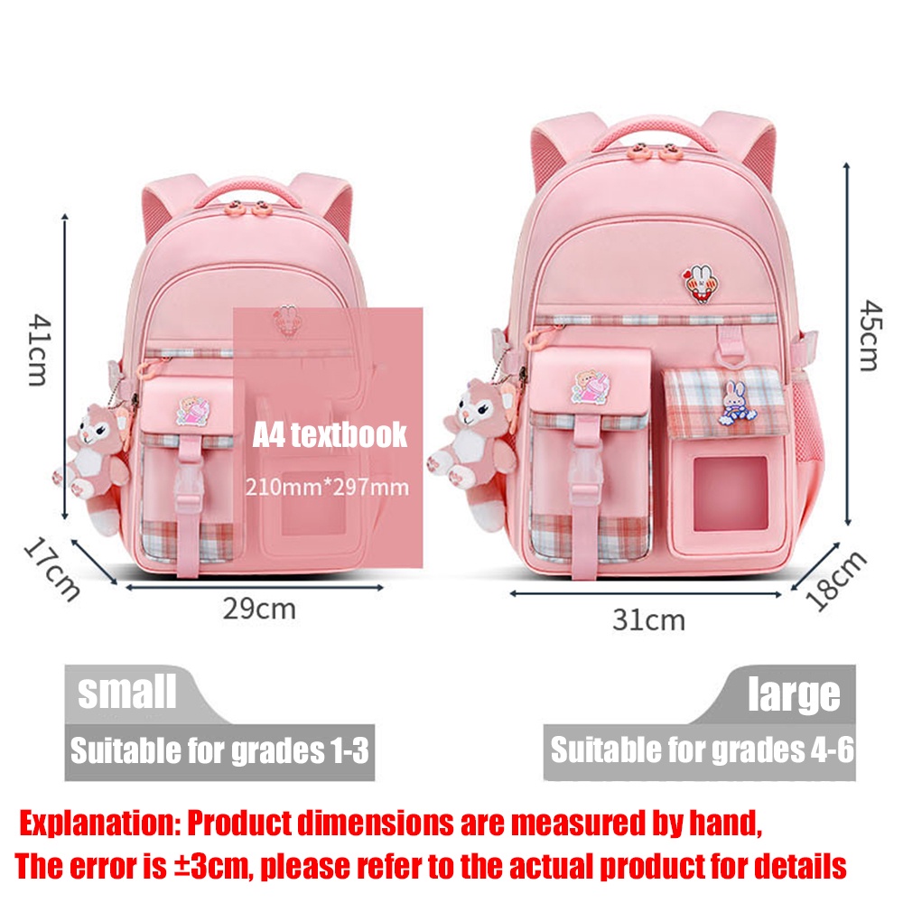Mới Ba Lô Đi Học Siêu Nhẹ Cho Bé Gái Lớp 1-6