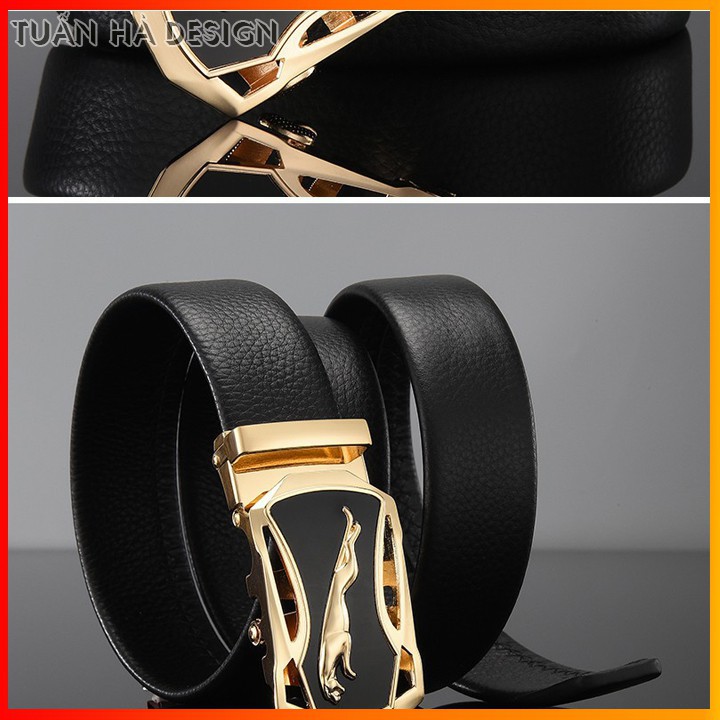 Thắt Lưng Nam 🌈FREESHIP🌈 Giảm 5K nhập [HOALA5K]🎁 thắt lưng da nam mặt báo.