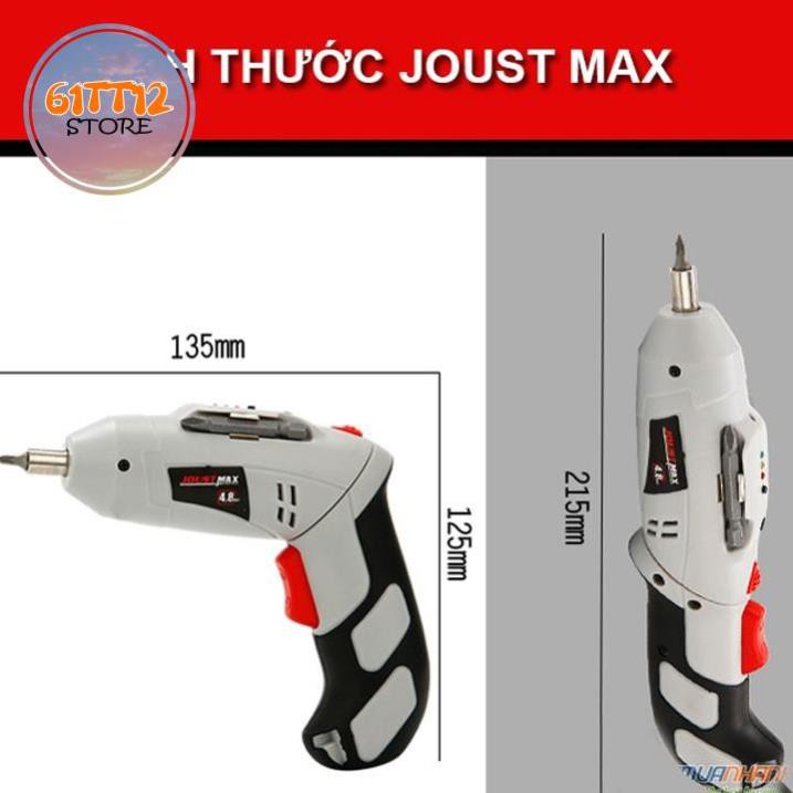 Bộ Máy Khoan, Vặn Ốc Cầm Tay Sạc Pin 45 Chi Tiết Joust max