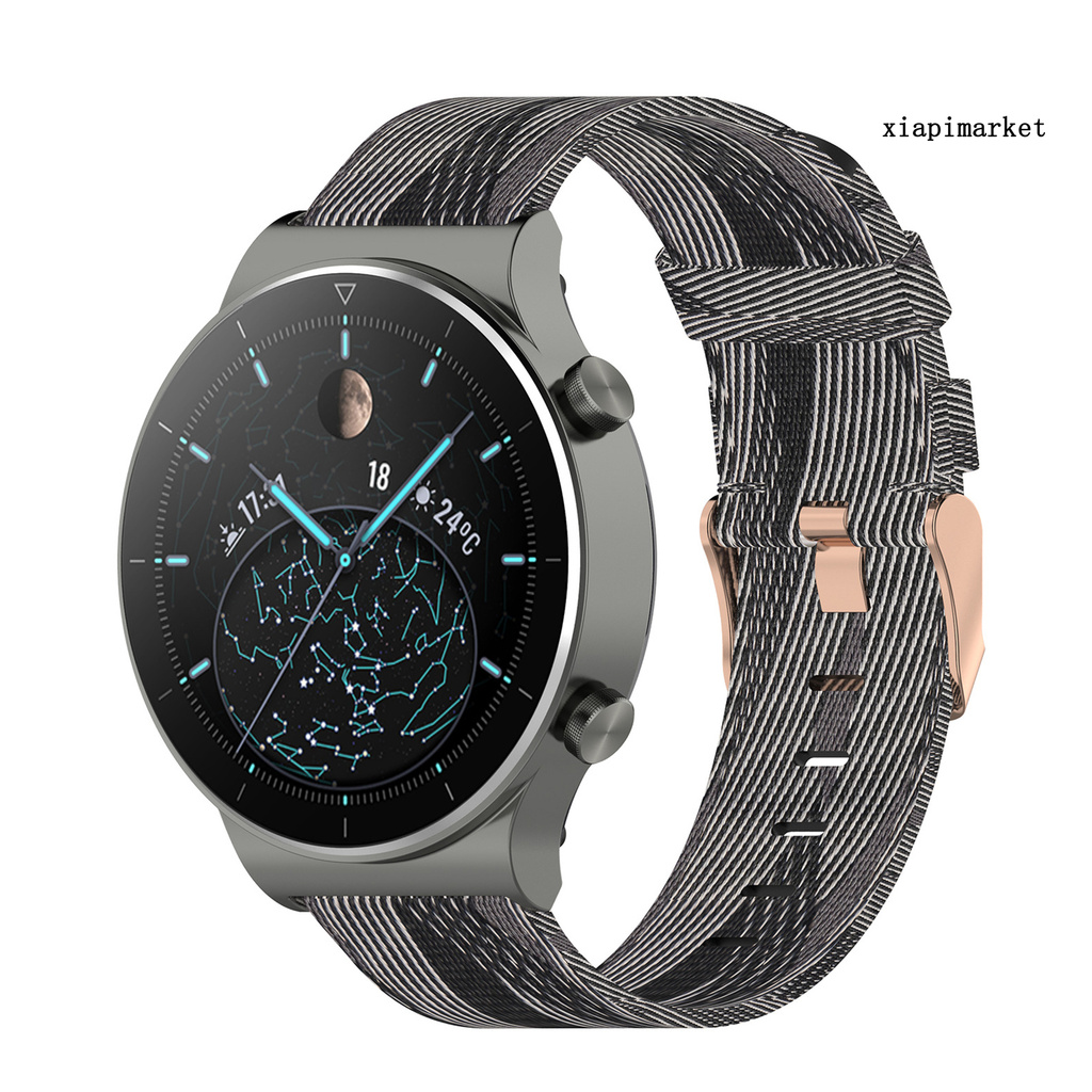 Dây Đeo Thay Thế Chất Liệu Tpu Hoạ Tiết Kẻ Sọc Cho Huawei Watch Gt2 Pro