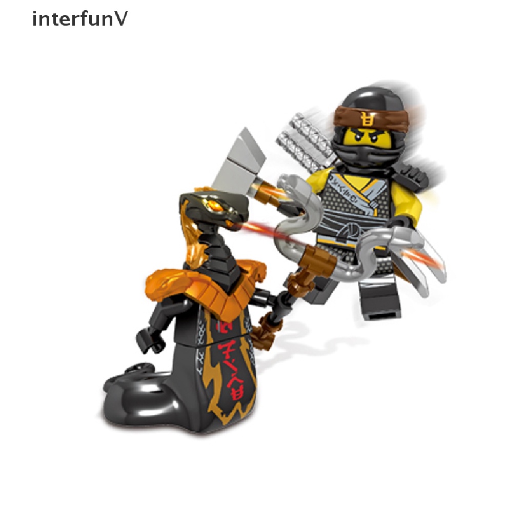 Set 24 Mô Hình Nhân Vật Ninjago Kai Jay Sensei Wu Master