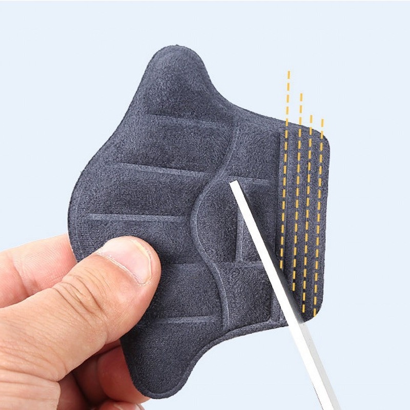 Miếng dán đệm gót giày thể thao dày dặn thoáng khí thấm hút mồ hôi chống ma sát giảm đau