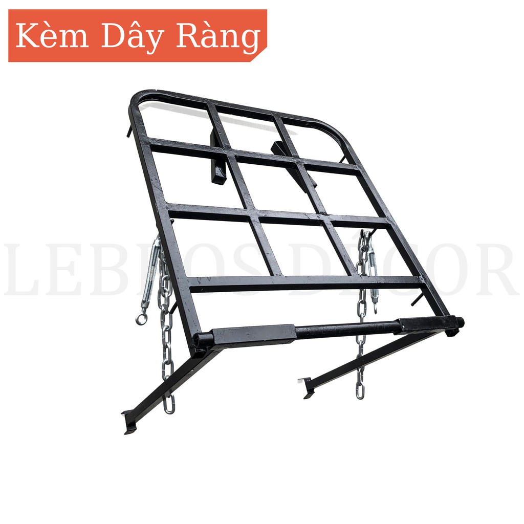 Baga Chở Hàng Đa Năng Kích Thước 60x67cm Giá Thồ Hàng Bằng Sắt Chắc Chắn Cho Mọi Loại Xe Máy