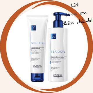 Dầu gội , xả cải thiện tóc thưa mỏng  - Loreal Serioxyl