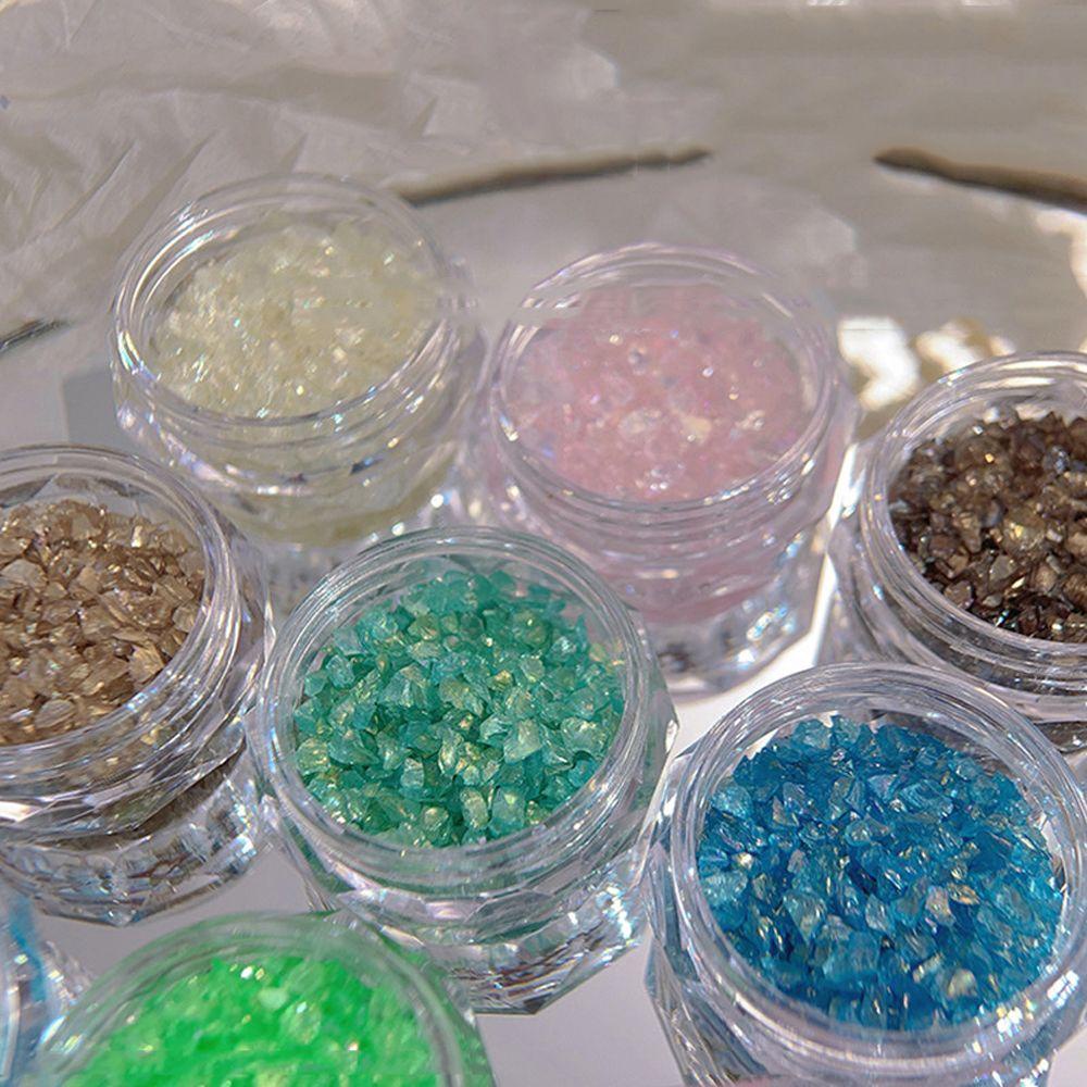 OCEANMAP Hạt Đá 3D Lấp Lánh Đính Móng Nghệ Thuật