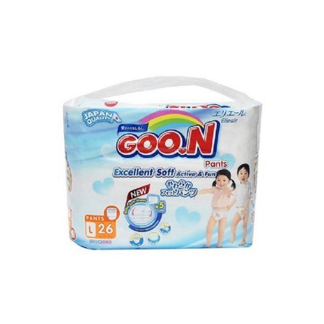 [Mua 1 tặng 2] tả quần GoonNB48. M32. L26. XL22. XXL20