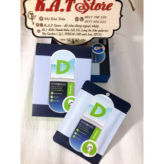 Mặt nạ Foodaholic Vitamin D - 1 Miếng