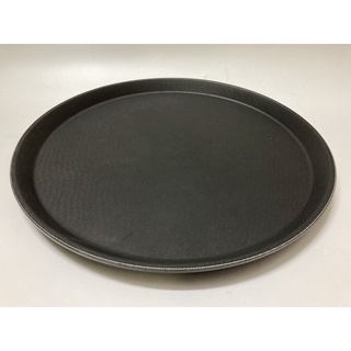 Khay tròn bê đồ chống trượt đen ⚡️XẢ KHO⚡️Phục vụ nhà hàng,quán ăn bưng cafe,đồ uống