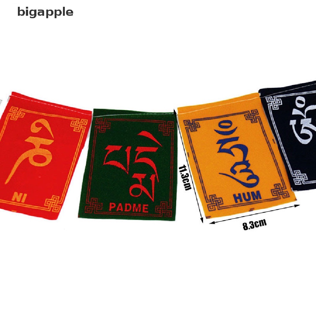 Set 10 Cờ Treo Cầu Nguyện Mini Nhiều Màu Sắc Dùng Để Trang Trí Tiệc