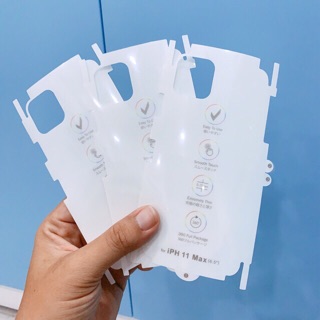 [Sỉ=Lẻ] Dán ppf Dẻo Full lưng viền iphone 11 Pro,11 Pro Max,11