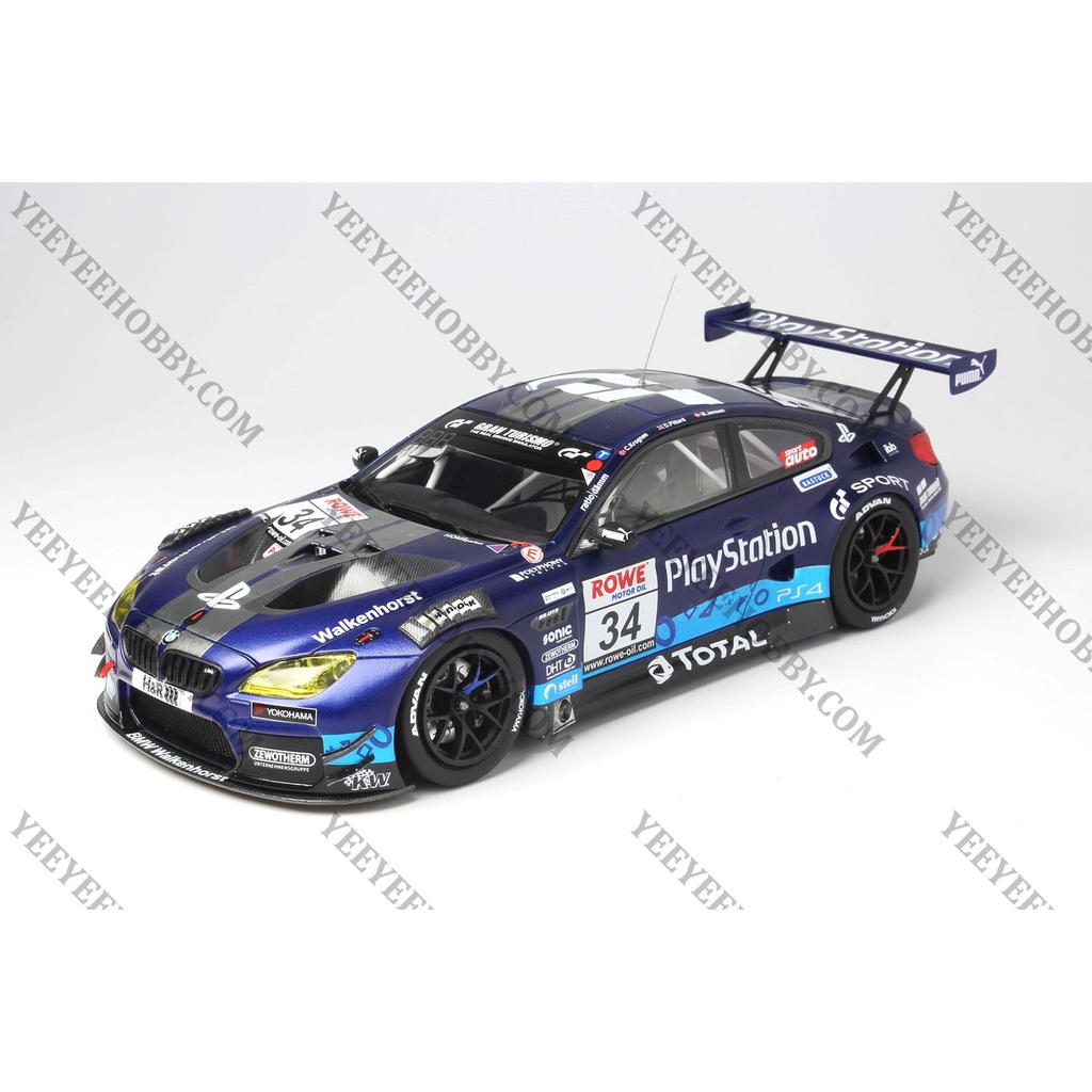 MÔ HÌNH PLATZ - 1/24 RACING SERIES BMW M6 GT3 2020 NURBURGRING ENDURANCE RACE SERIES WINNER PS