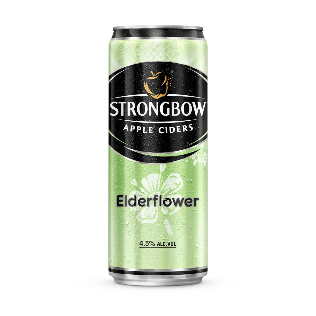 Combo 5 lon Strongbow MIX đủ 4 vị gồm Nho Đen / Dâu / Mật Ong / Táo