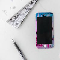 Miếng Dán Skin iPhone - Nike Hồng