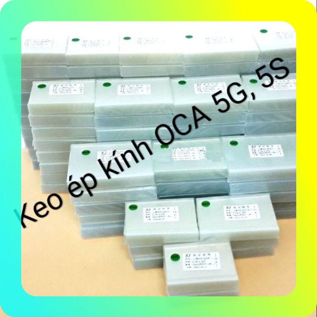 Keo ép kính iphone 5, 5S