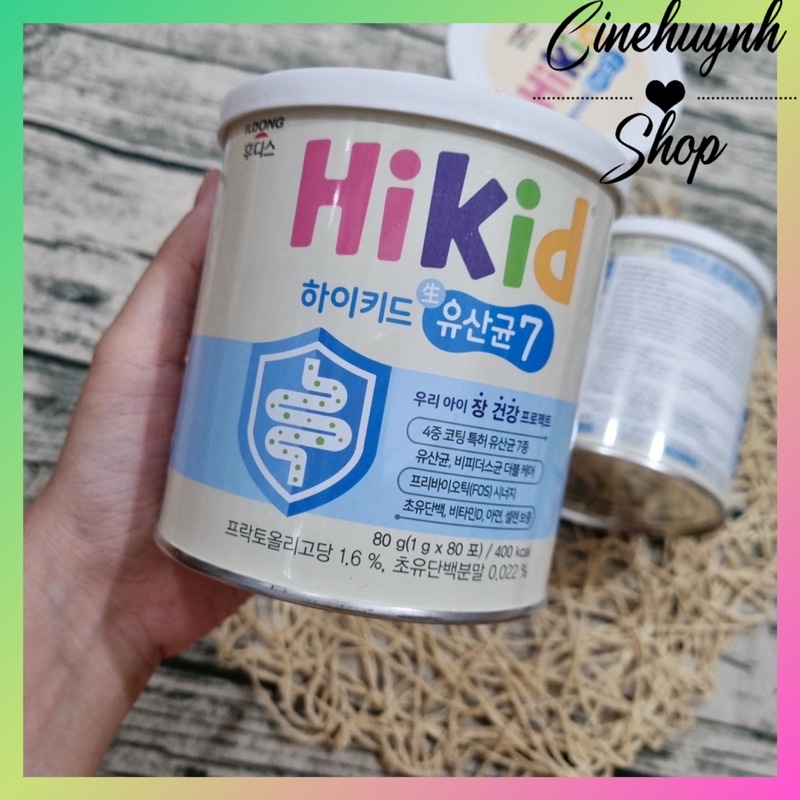 SỮA NON MEN HIKID 2 IN 1 HÀN QUỐC HỘP 80 GÓI