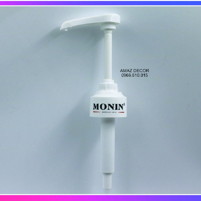 Giá sỉ tại xưởng Vòi bơm Siro Monin Pump Syrup Monin 10 ml đẹp giá rẻ dày dặn chuẩn dung tích 1 lần bơm