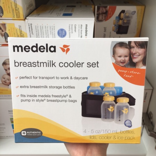 SET TÚI GIỮ NHIỆT ĐÁ KHÔ MEDELA ( xách tay us)