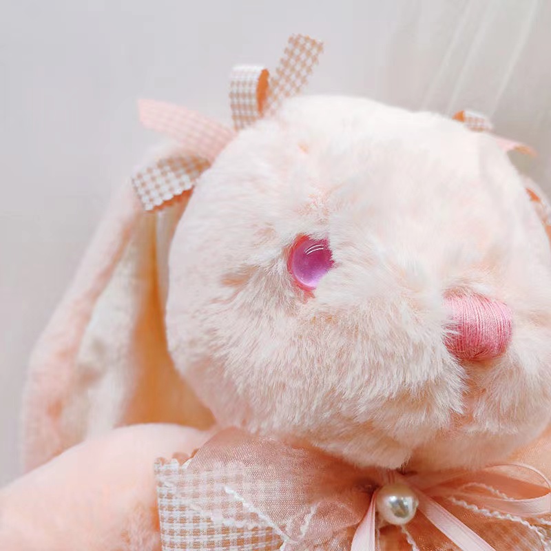 Thỏ Nhồi Bông Phong Cách Lolita Xinh Xắn Đáng Yêu