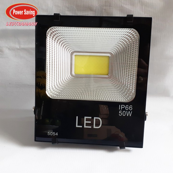 Đèn pha led 50w 5054 chip Cob - BH 1 năm