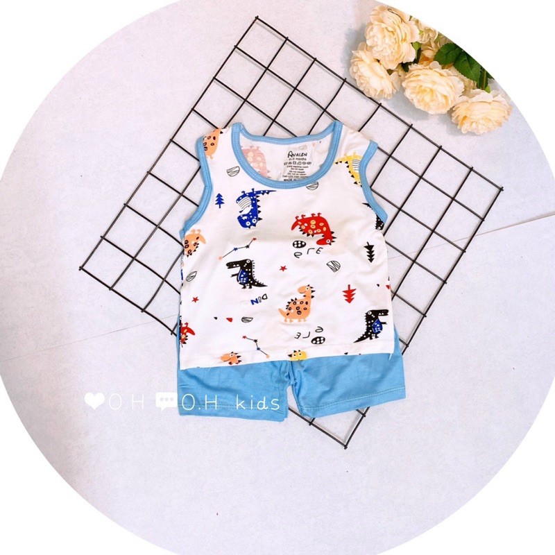 Set 4 bộ ba lỗ bé trai