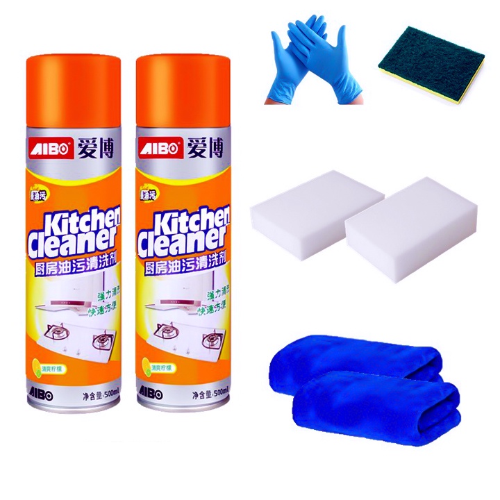 COMBO 2 Chai Xịt Tẩy Rửa Vệ Sinh Nhà Bếp, Nhà Tắm Đa Năng