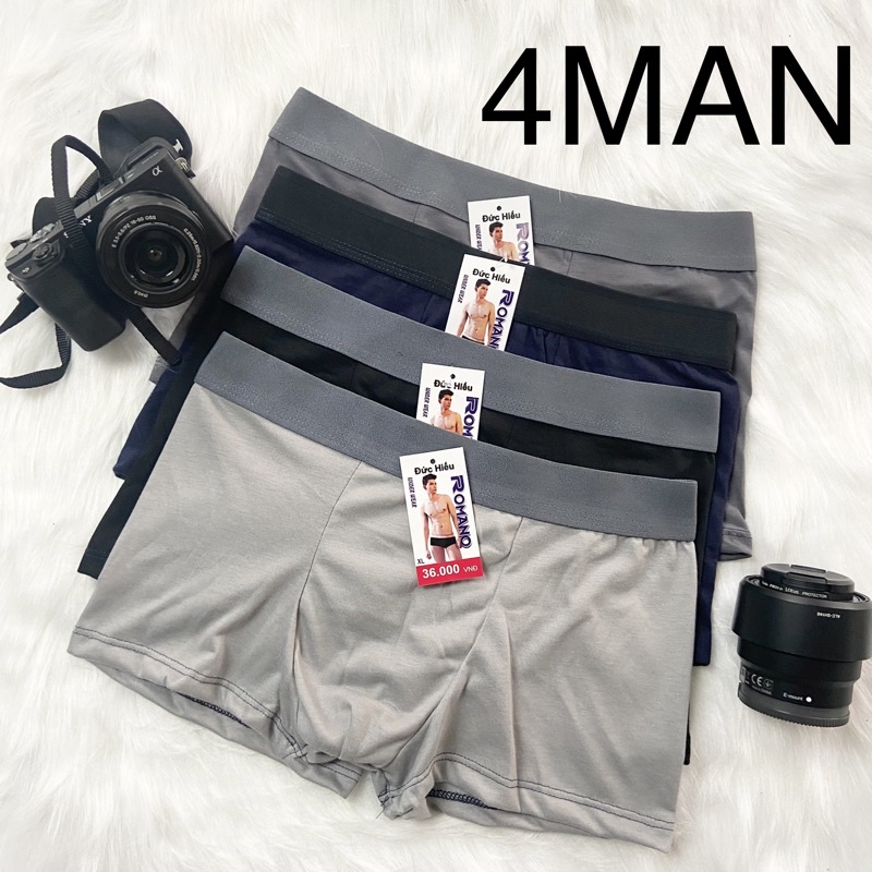 Quần lót nam co giãn đủ size M - 3XL, quần sịp đùi,tam giác nhiều màu đẹp Giao ngẫu nhiên