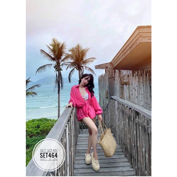 BIGSIZE NHUNG LÊ Set sơ mi SET464