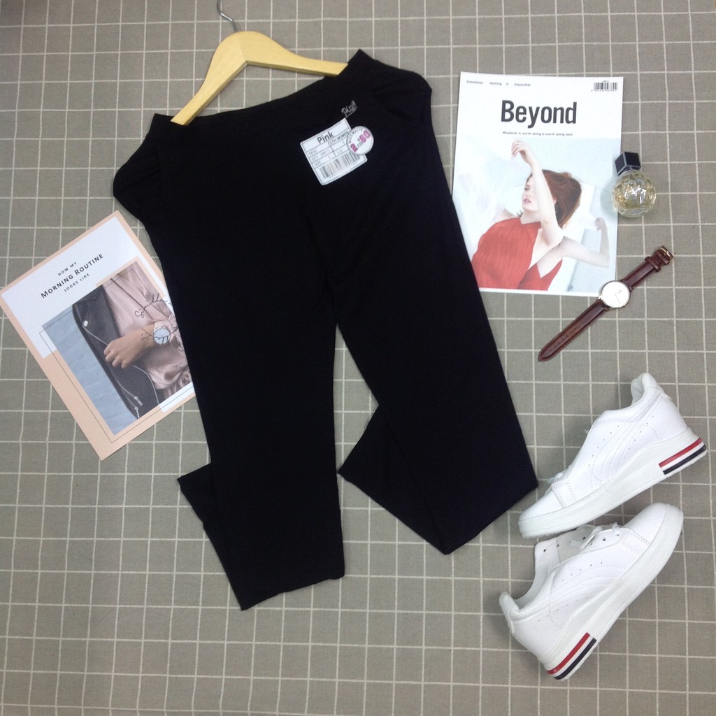 Quần legging đen đủ size