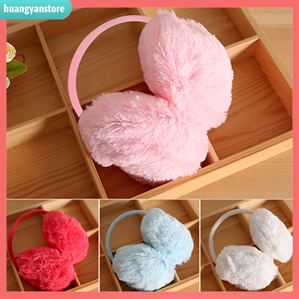 HY| Bông chụp tai giữ ấm mùa đông màu trơn