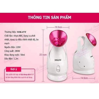 Máy xông mặt Sokany ZJ-618