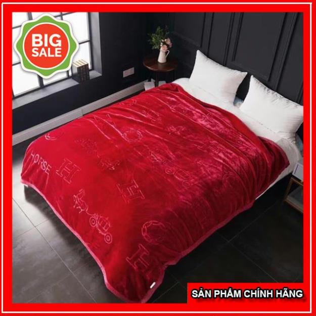 ( XẢ HÀNG - GIÁ SỐC ) Chăn Nhung Dày Mùa Đông ( Hàng Xịn - Nhập Khẩu)