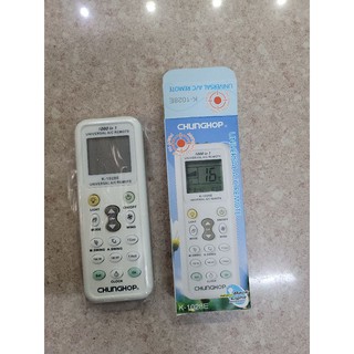 Khiển, remote máy lạnh đa năng CHUNGOP