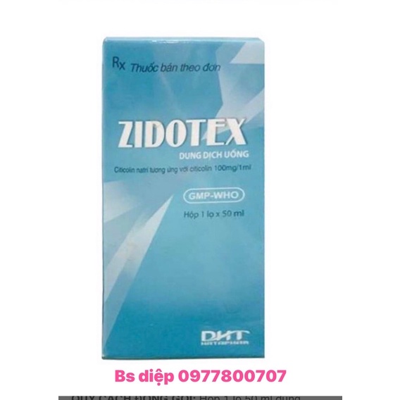 (Quà tặng xinh) Zidotex giúp cường trí nhớ , giúp tập trung trong hoc tập và sau sinh.(sỉ > 10 chai ib)