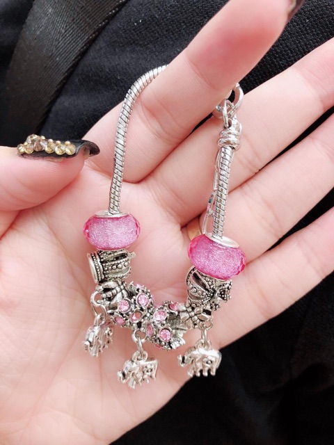 Vòng charm bạc Thái