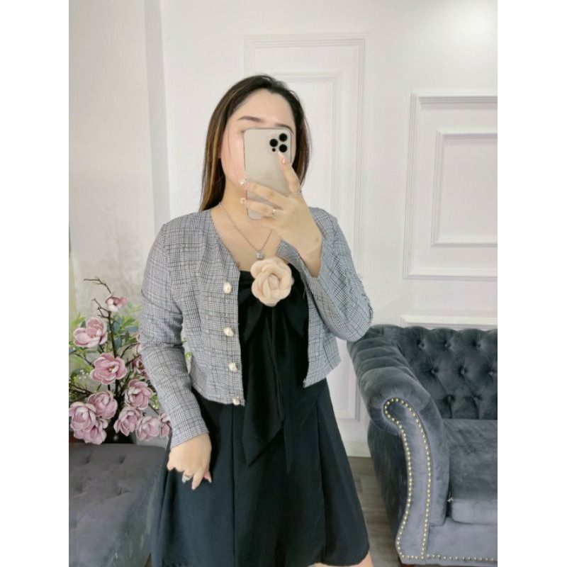 SET ĐẦM 2S ÁO KHOÁC BIGSIZE 55 ĐẾN 90 KÝ (HÌNH THẬT 100%)