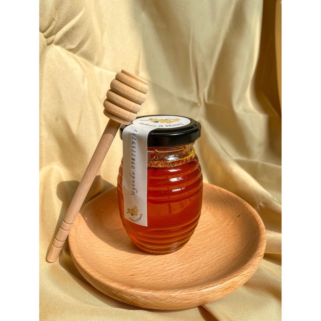 SAFFRON NGÂM MẬT ONG GIÚP NGỦ NGON, SÂU GIẤC (1gr Saffron + 200ml mật ong) | BigBuy360 - bigbuy360.vn