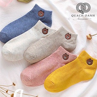 Set 10 đôi tất gấu brown người lớn siêu xinh-freesize