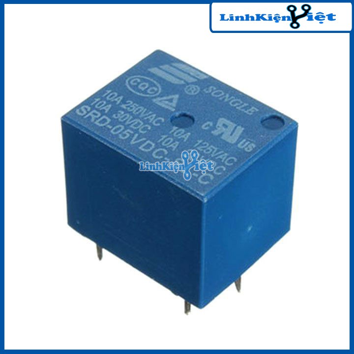 Bộ 3 Chiếc Relay Songle SRD 5P 10A - 5VDC