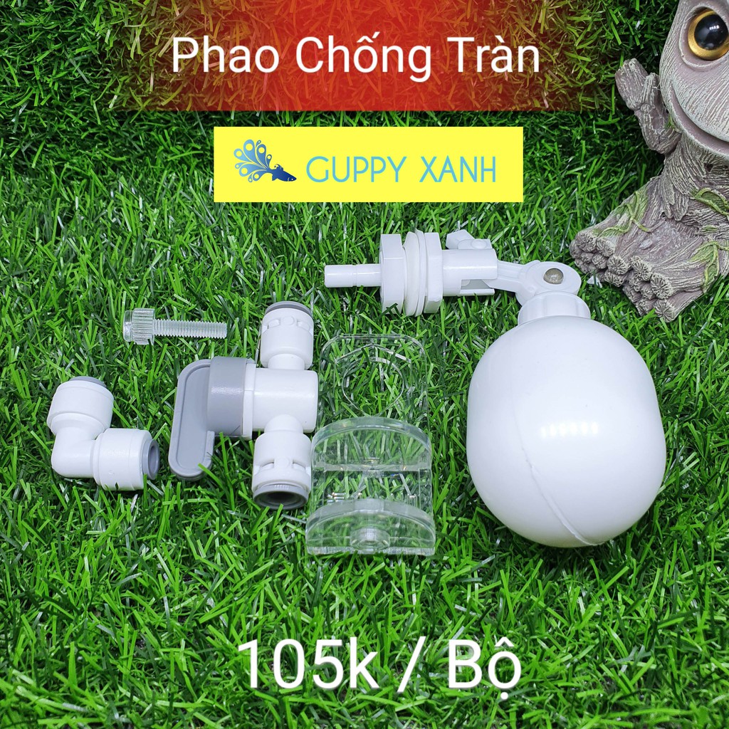 Phao Cơ Chống Tràn Cho Hồ In Out Cá Cảnh - GuppyXanh