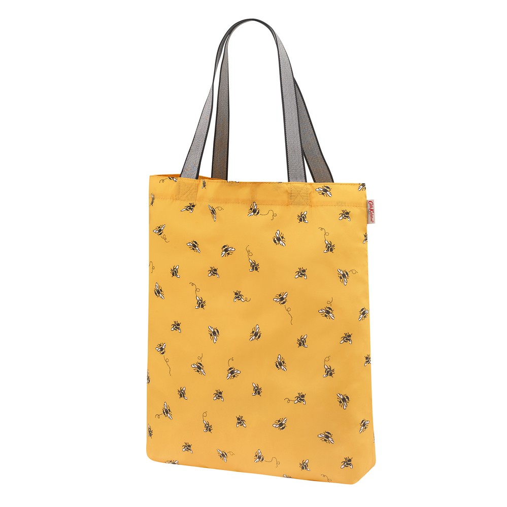 Cath Kidston - Túi Small Foldaway Tote Bee - 984430 - Deep Yellow