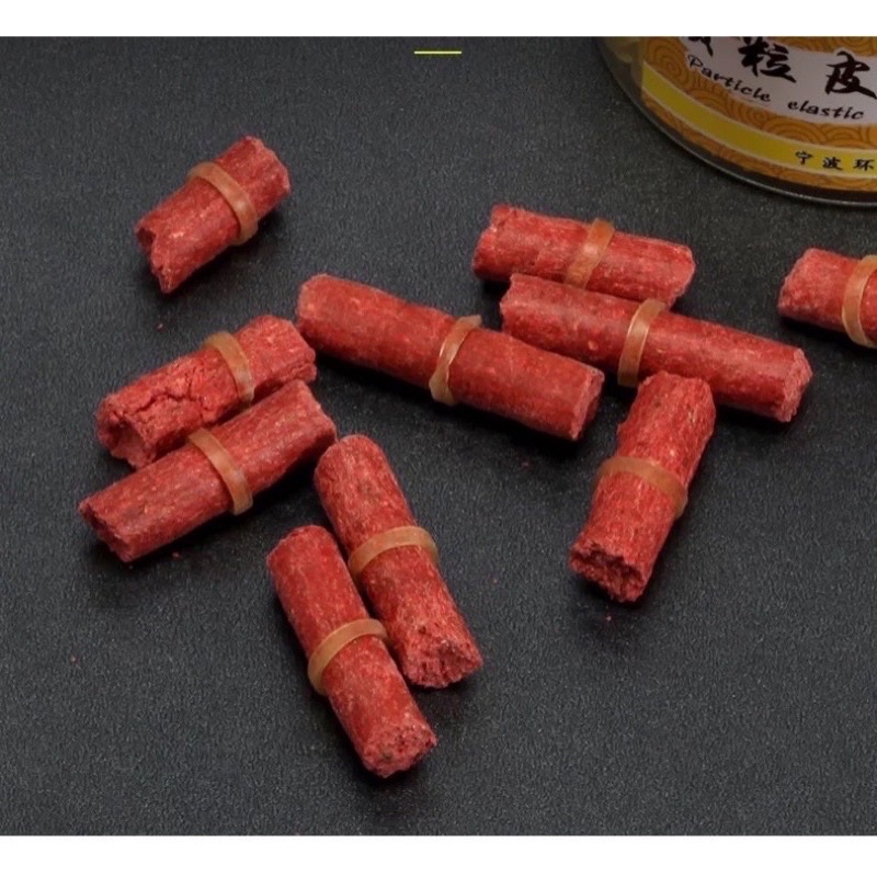 Kẹp mồi + 2 túi chun nịt - dùng kẹp mồi chuyên dụng