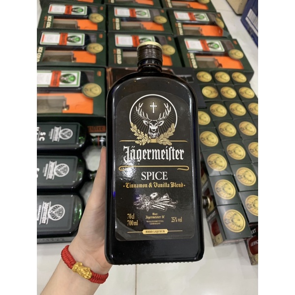 Jager Spice hương Vanilla và quế 700ml