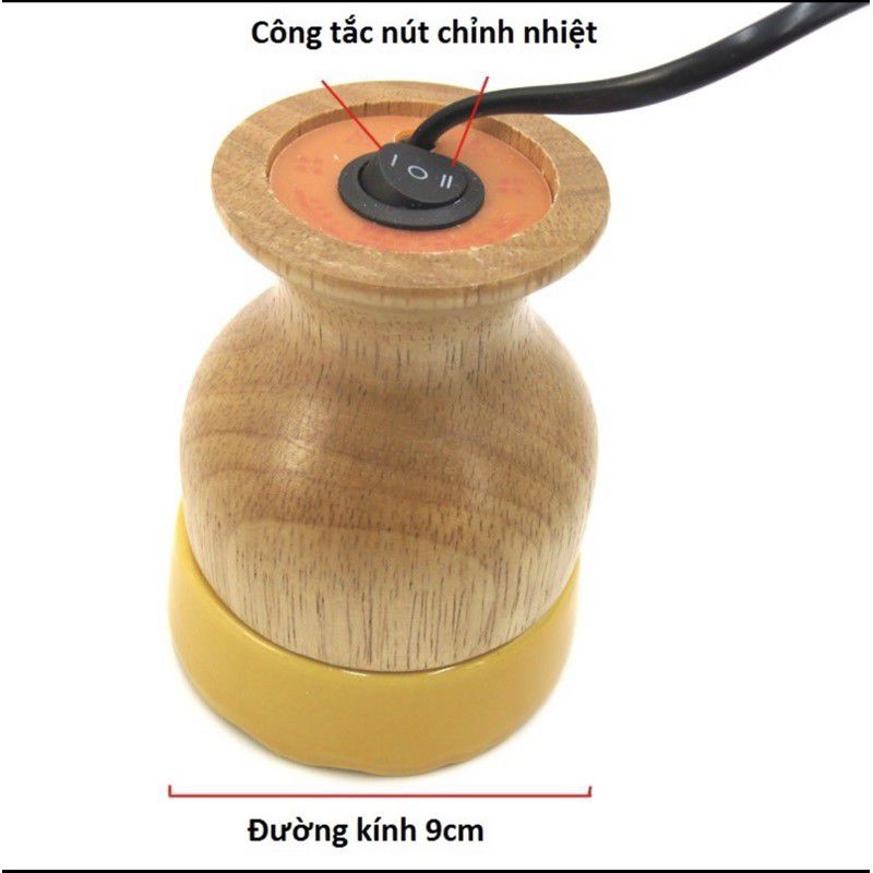 CỐC NHIỆT TRỊ LIỆU- cốc nhiệt massage trị liệu đã thông kinh lạc