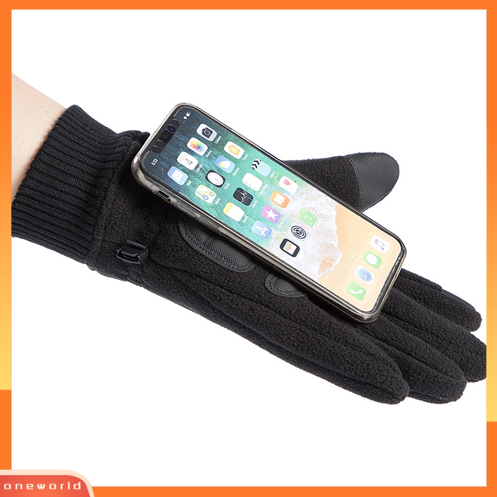 |Bộ Đồ Bơi Một Mảnh Dành Cho Nữ| 1 Đôi Găng Tay Lông Cừu Chống Mài Mòn Thân Thiện Với Da Dùng Được Màn Hình Cảm Ứng Dành
