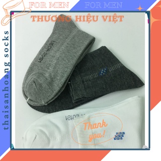Vớ văn phòng nam [ THƯƠNG HIỆU VIỆT] Tất vớ nam cổ trung UEDA công nghệ Nhật Bản chống hôi chân, khử mùi thoáng khí